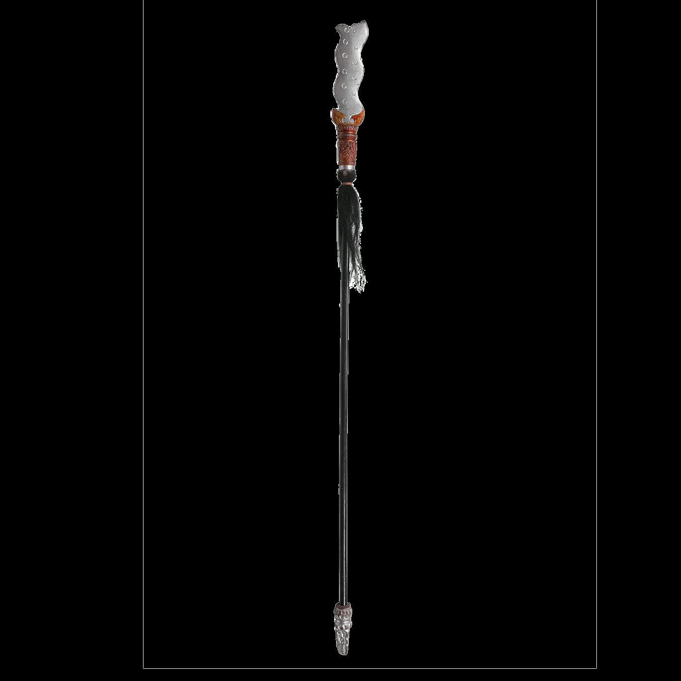戏曲教育数字博物馆陈列的丈八蛇矛