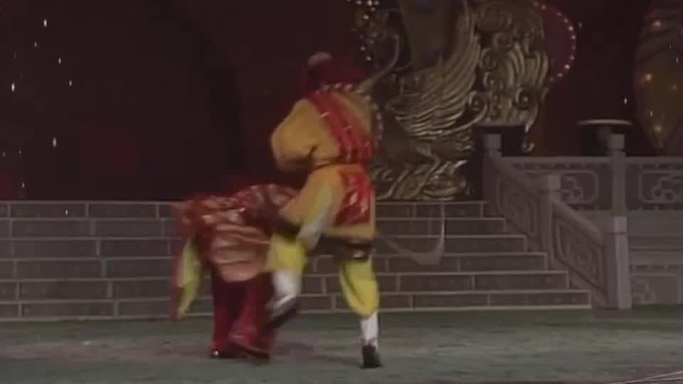 京剧《收大鹏》开打场面(表演:张幼麟,1985 年资料)
