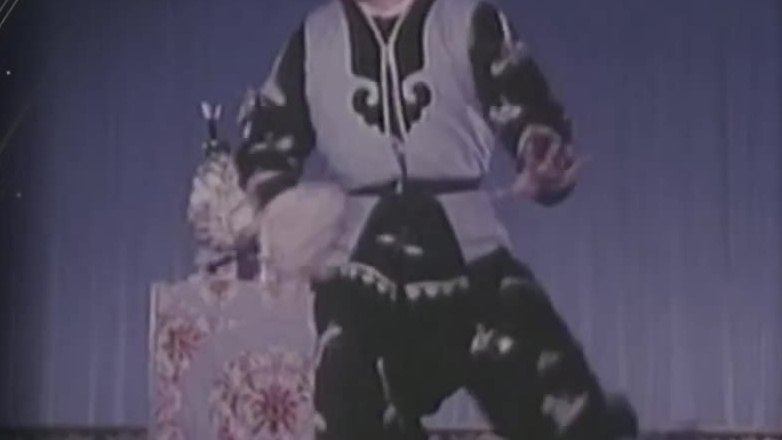央视《典藏》所播京剧《三岔口》(1976年资料),张春华饰刘利华