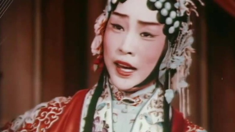 京剧《杨门女将》(1960年彩色舞台艺术片,杨秋玲饰穆桂英,灵堂)