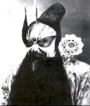 郝寿臣饰李逵(央视国际《中国京剧流派艺术:繁盛时期花脸流派创始人——郝寿臣》页配图)